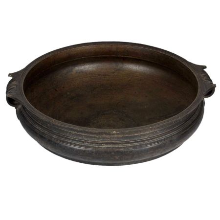 Old Brass Urli Bowl For Home Decoration